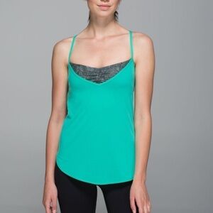 Lululemon Roll Out Tank Top Bali Breeze tu…